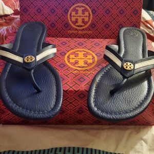 Tory burch flip flops